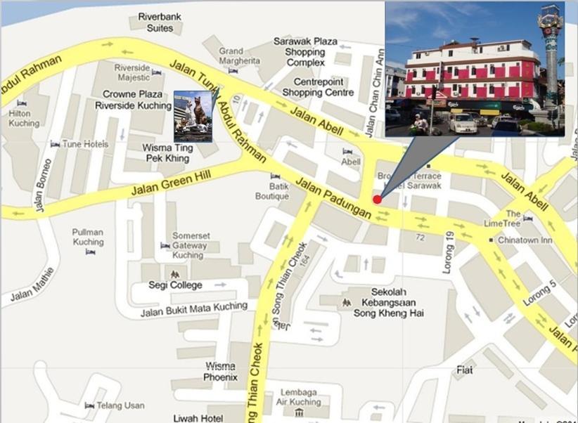 Kapit Hotel Kuching Exterior foto